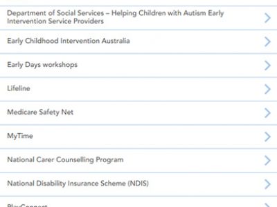 Children with Autism & Disability – a parent guide - Screenshot